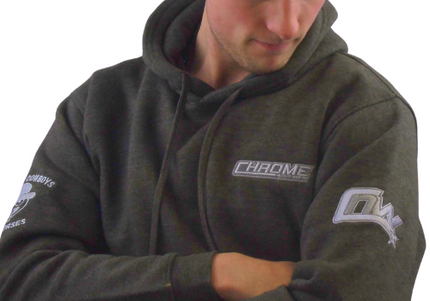 CHROME: Charcoal Grey Hoodie