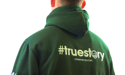 CHROME: Forest Green Hoodie