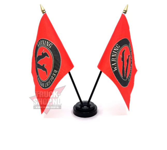 Table Flag Set: Red Light District