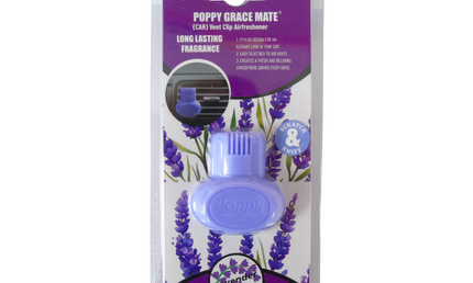 Gracemate: Poppy Vent Air Freshener - Lavender