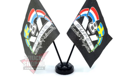 Table Flag Set: V8 Swedish Perfection