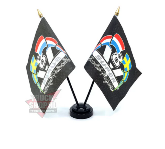 Table Flag Set: V8 Swedish Perfection