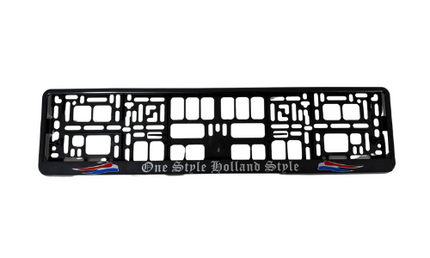 Number Plate Surrounds: Dutch