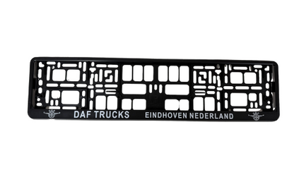 Number Plate Surrounds: DAF