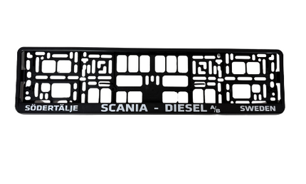 Number Plate Surrounds: Scania