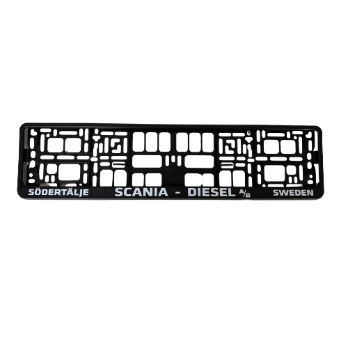 Number Plate Surrounds: Scania