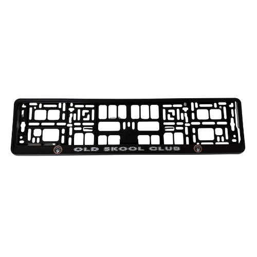 Number Plate Surrounds: OldSkool