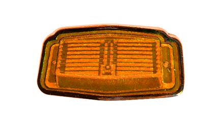 Pin: Double Burner Orange