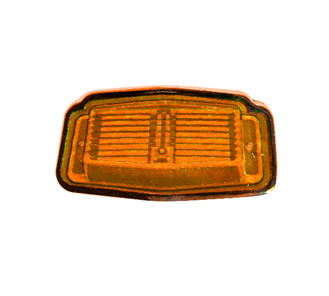 Pin: Double Burner Orange