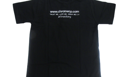 CHROME: "Trust Me" Polo Shirt