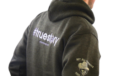 CHROME: Charcoal Grey Hoodie