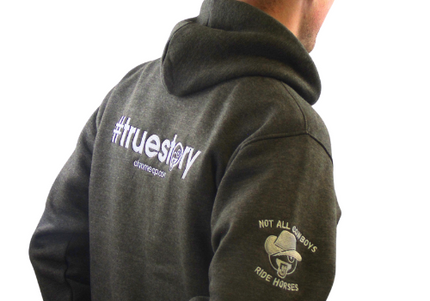 CHROME: Charcoal Grey Hoodie