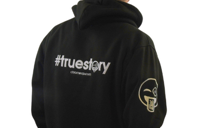 CHROME: OG Black Hoodie