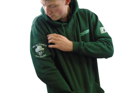 CHROME: Forest Green Hoodie