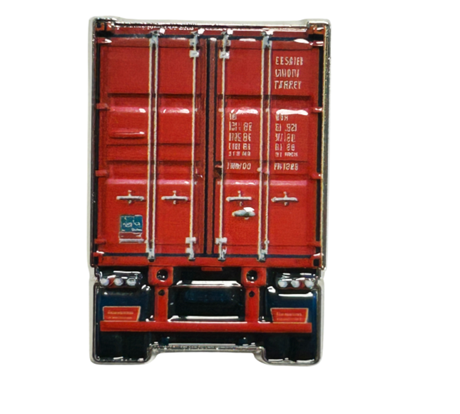 Pin: Container Red