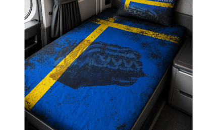 Reversible European Single Bed Cover Set: V8 Swedish Perfection