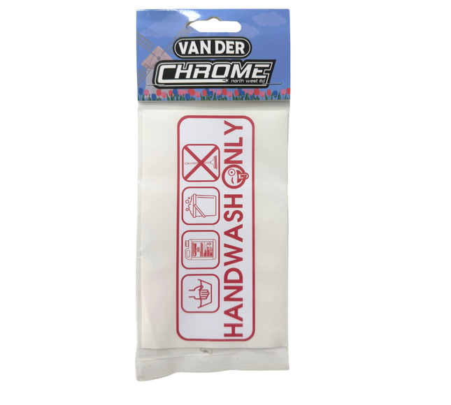 Van Der Chrome: Hand Wash Only