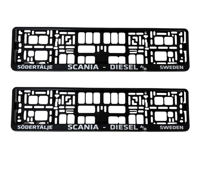 Number Plate Surrounds: Scania