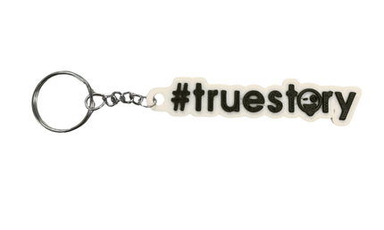 Key Ring: #Truestory Logo