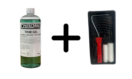 CHROME: 750ml Trim Gel Offer