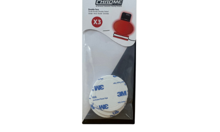 CHROME: 3M Circular Sticky Pads - 1 Pack