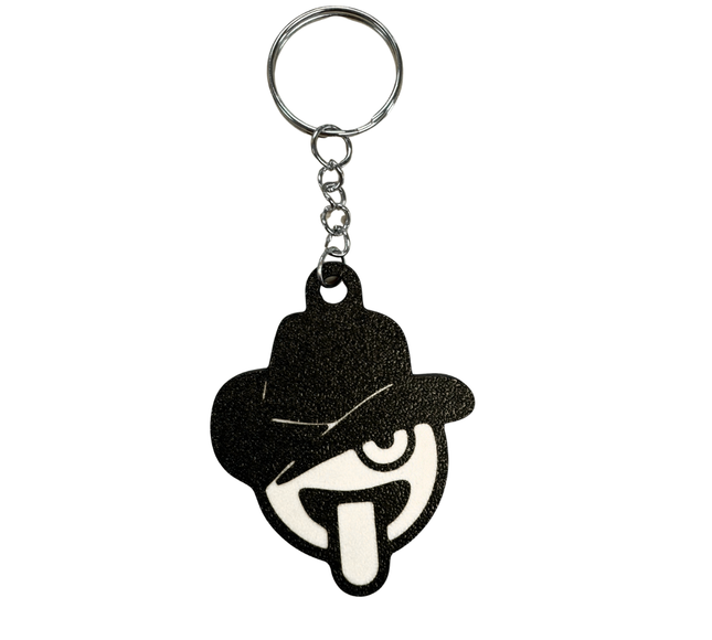 Key Ring: Cowboy Emoji Logo
