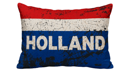 Reversible European Single Bed Cover Set: Holland Style