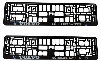 Number Plate Surrounds: Volvo