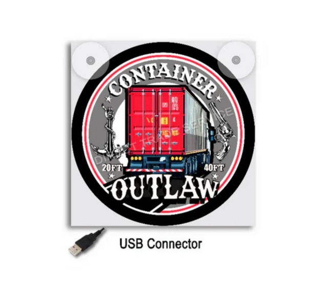Lightbox Deluxe: Container Outlaw Red