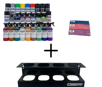 CHROME: 4 Bottle Holder Offer