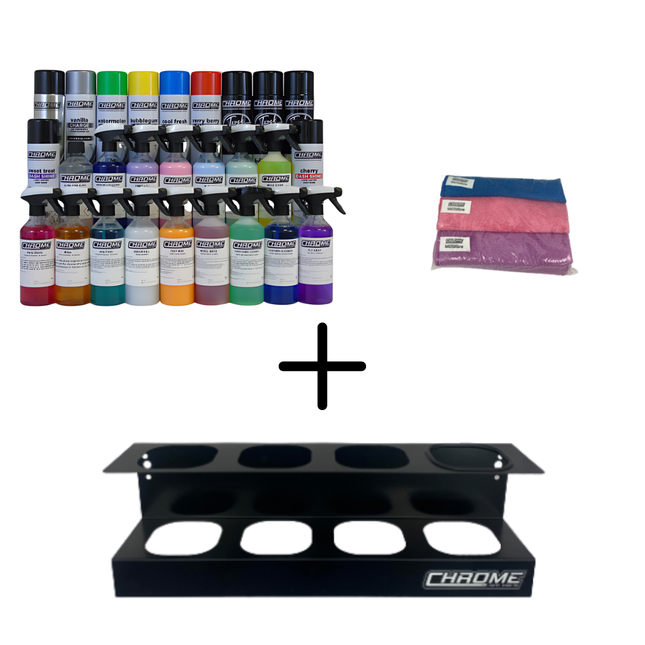 CHROME: 4 Bottle Holder Offer