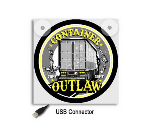 Lightbox Deluxe: Container Outlaw Yellow