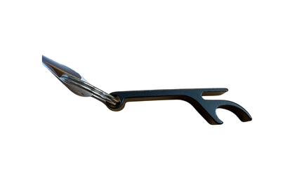 Key Ring: Chrome Logo Bottle Opener