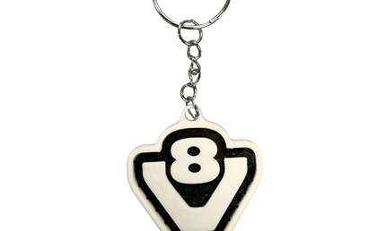 Key Ring: V8 Logo