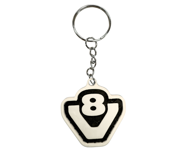 Key Ring: V8 Logo