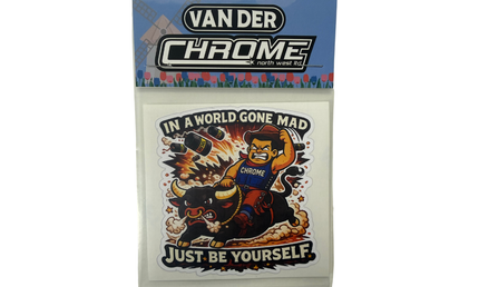 Van Der Chrome: Rodeo Jase Sticker
