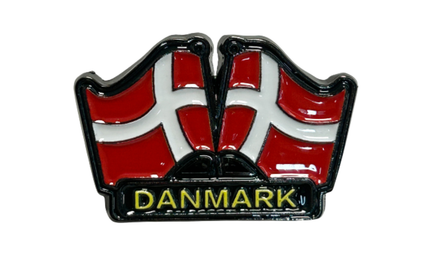 Pin: Denmark Flags