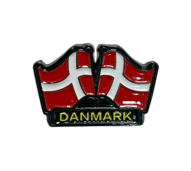 Pin: Denmark Flags