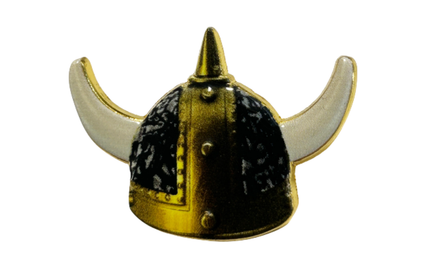 Pin: Viking Hat DP Grey