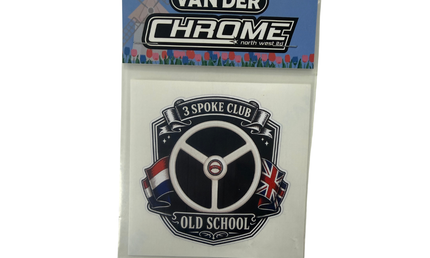Pucka Ledges: 3 Spoke Old School Sticker