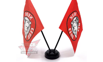 Table Flag Set: Nude Bus Club