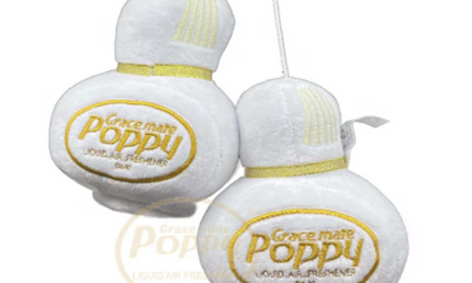 Gracemate: Plush White Poppy Dice