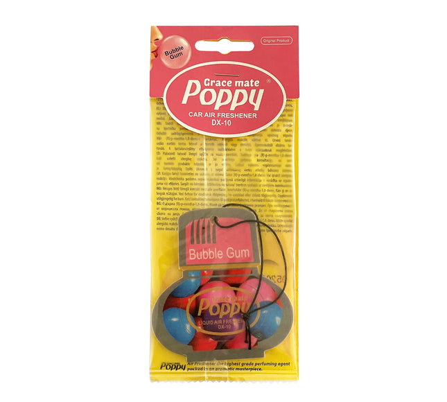 Gracemate Poppy Card Air Fresheners