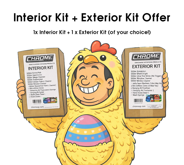 CHROME: Interior + Exterior Kit Offer