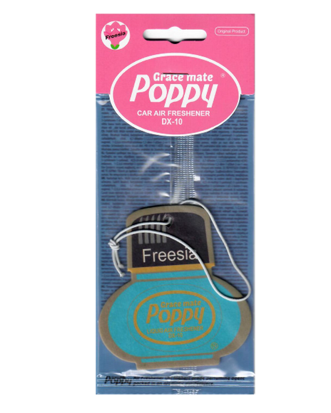 Gracemate Poppy Card Air Fresheners