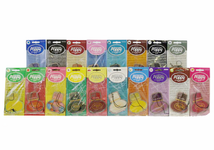 Gracemate Poppy Card Air Fresheners