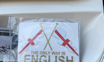 Only Way Is English Stickers (2)