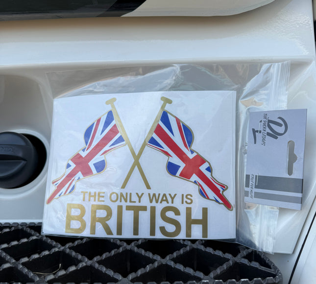 Only Way Is British Stickers (2)