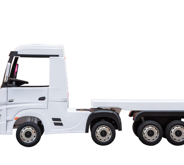 Mercedes-Benz Actros Truck & Trailer Ride On for Kids