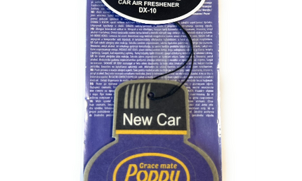 Gracemate Poppy Card Air Fresheners